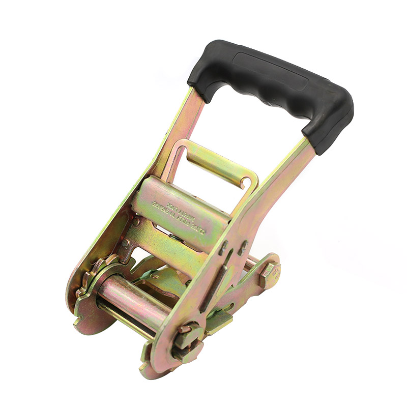 2인치 고무 코팅 래칫 버클